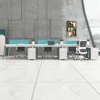 Estacion de trabajo de escritorio de oficina modular