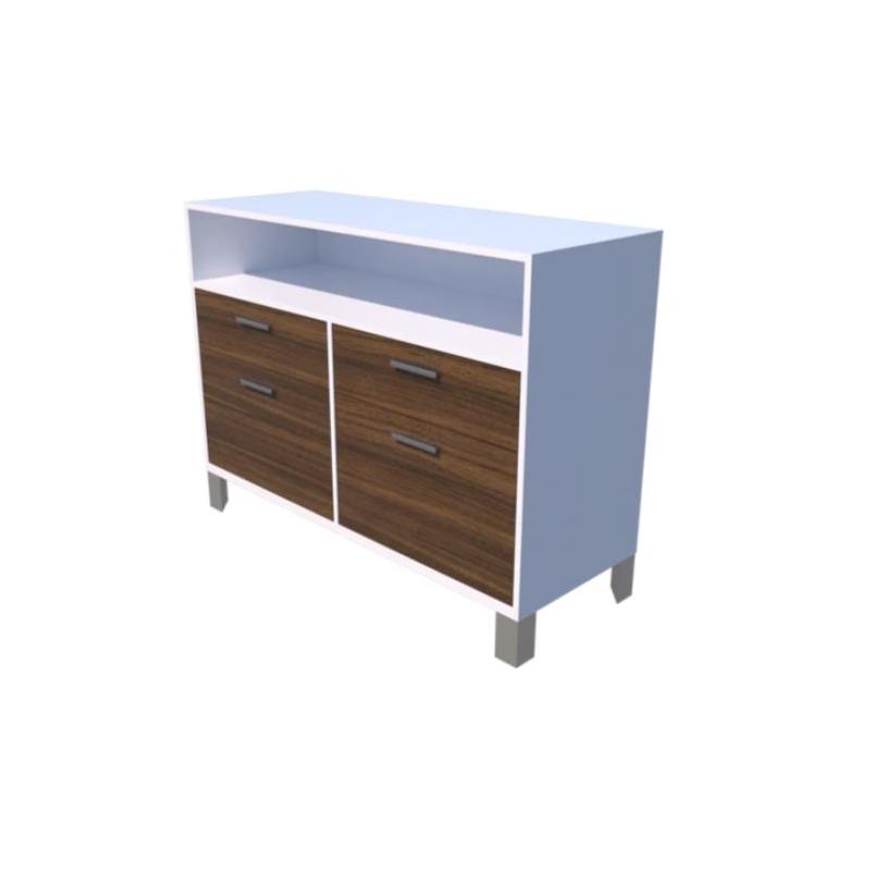 Credenza Alta Altea con 2 Cajoneras Versa