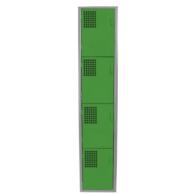 Locker Color Verde- 4 Puertas